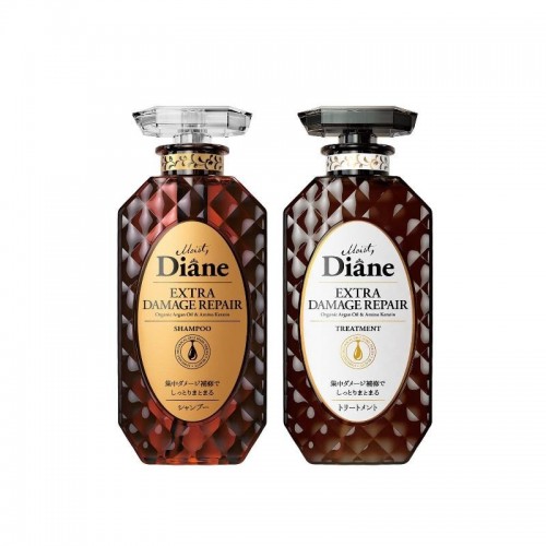 Moist Diane黛丝恩 烫染损伤护理深层养护洗护套组 450ml+450ml 野莓果香